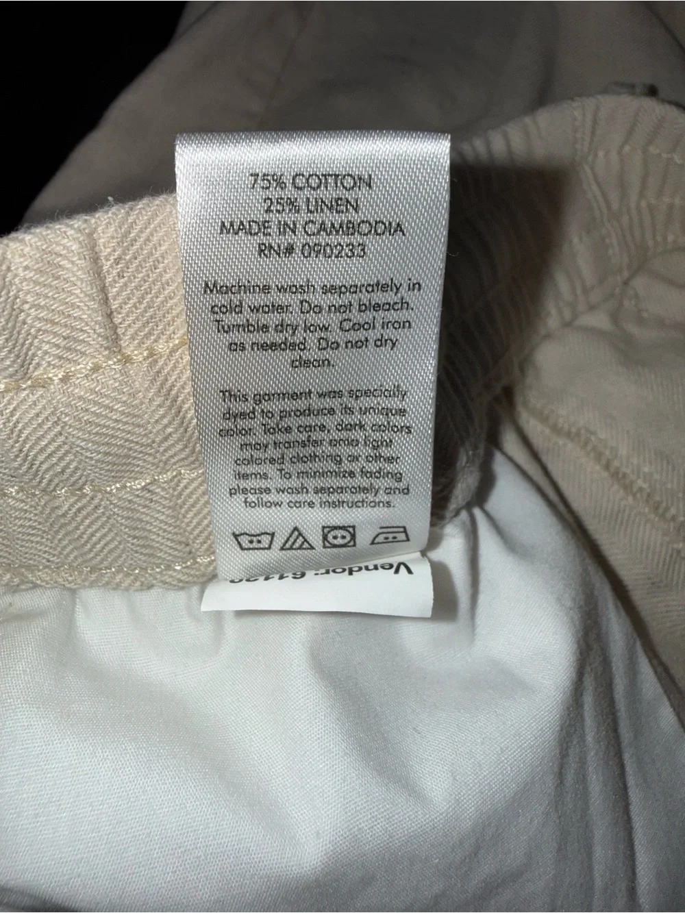 PacSun men’s cream